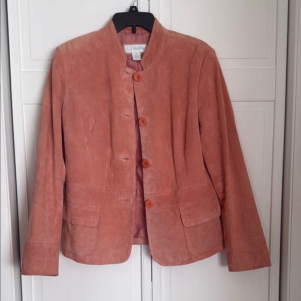 Marshall Fields Pink Tailored Blazer